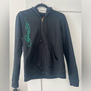 Vintage Ed Hardy Zip Up Hoodie